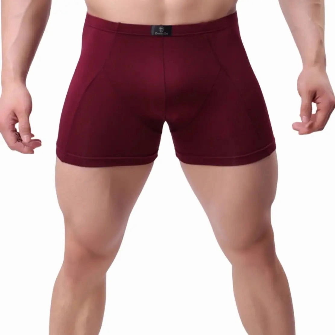 DomiGe Men's Modal Boxer Shorts - Smooth Edges & Rear Support