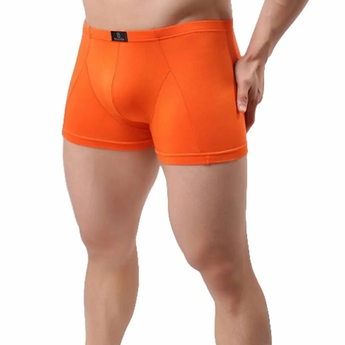 DomiGe Men's Modal Boxer Shorts - Smooth Edges & Rear Support