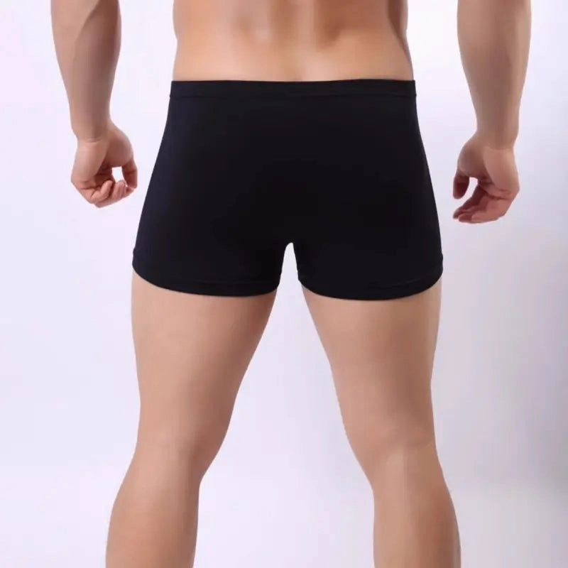 DomiGe Men's Modal Boxer Shorts - Smooth Edges & Rear Support