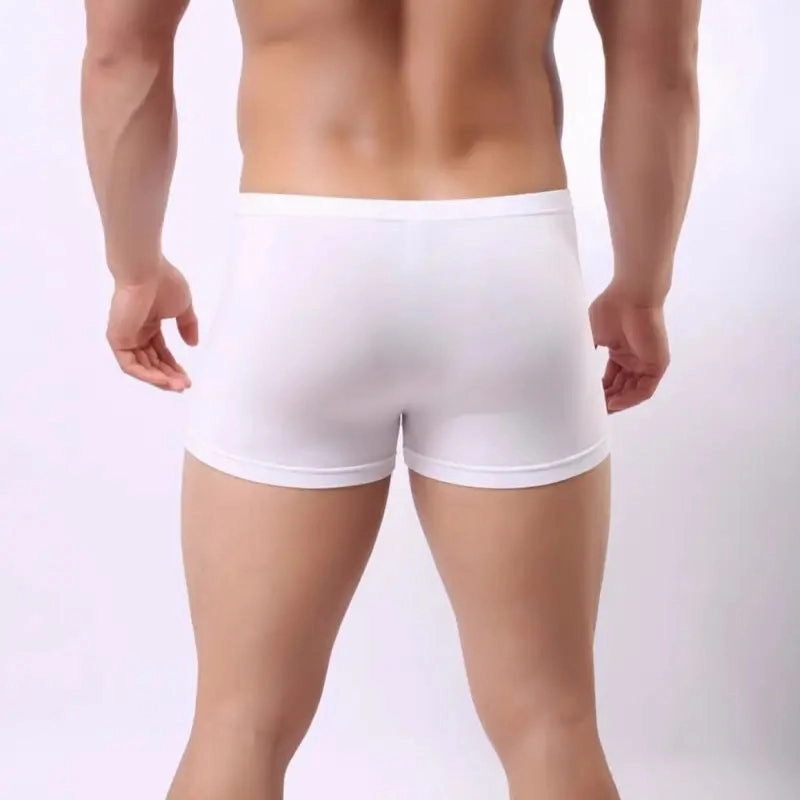 DomiGe Men's Modal Boxer Shorts - Smooth Edges & Rear Support