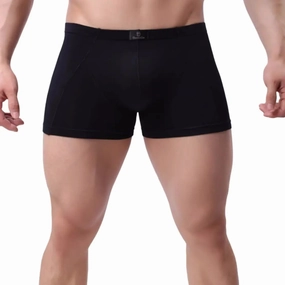 DomiGe Men's Modal Boxer Shorts - Smooth Edges & Rear Support