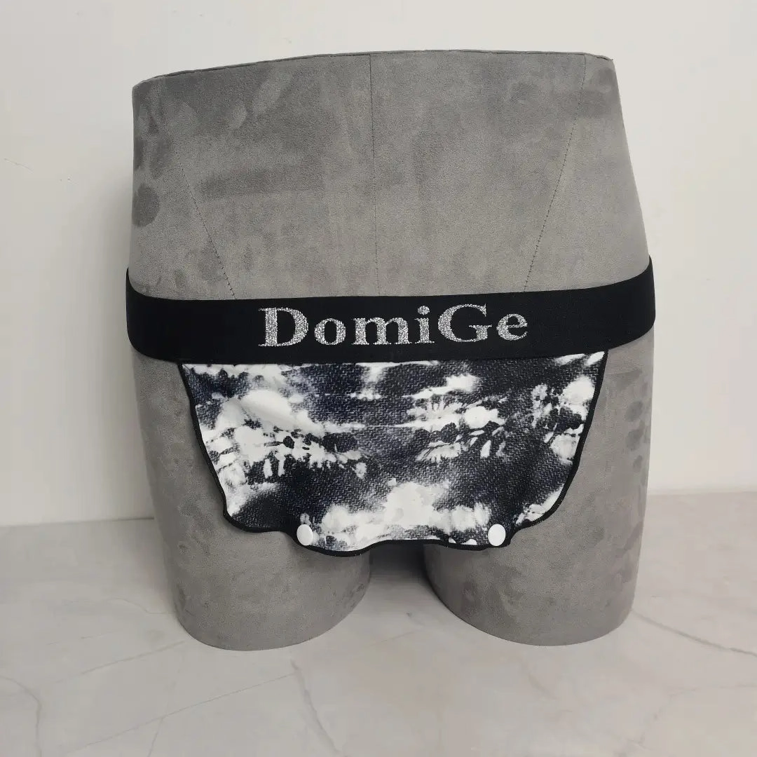 DomiGe Men's Sexy Thong Underwear - Stretch Cotton Cock Socks