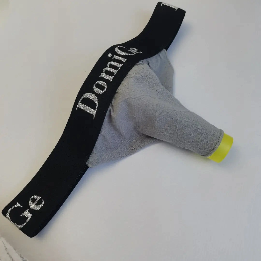 DomiGe Men's Sexy Thong Underwear - Stretch Cotton Cock Socks
