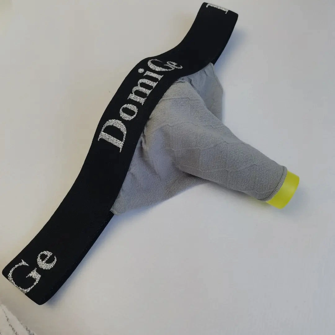 DomiGe Men's Sexy Thong Underwear - Stretch Cotton Cock Socks