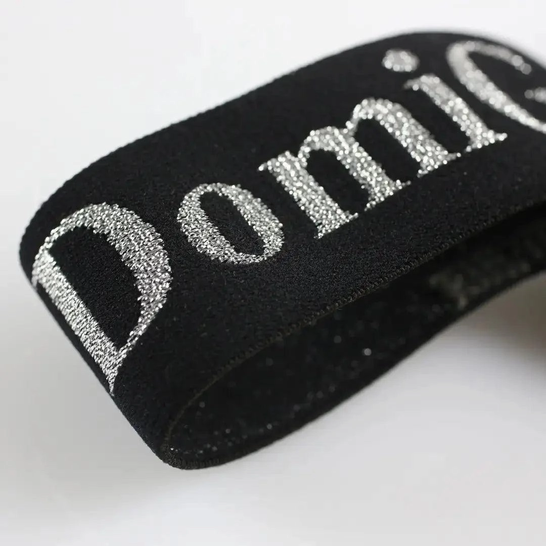 DomiGe Men's T-Back Thong Adjustable Waistband Logo Male Underwear