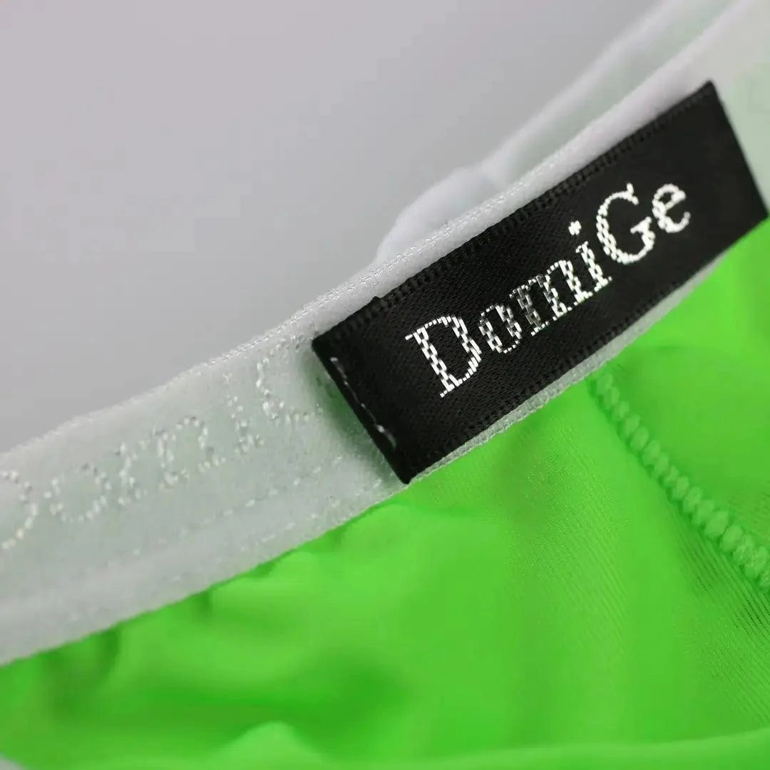 DomiGe Silk Men's Low-Rise Thong Male T-Back Sleek T-Back for Man