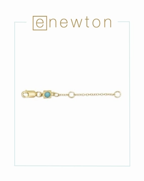 E Newton 2" Necklace Extender - Gold