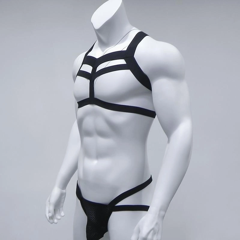 Elastic Chest Harness   Jockstrap