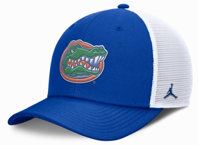 Florida Gators Jumpman Club Blue Adjustable Snapback Trucker Hat