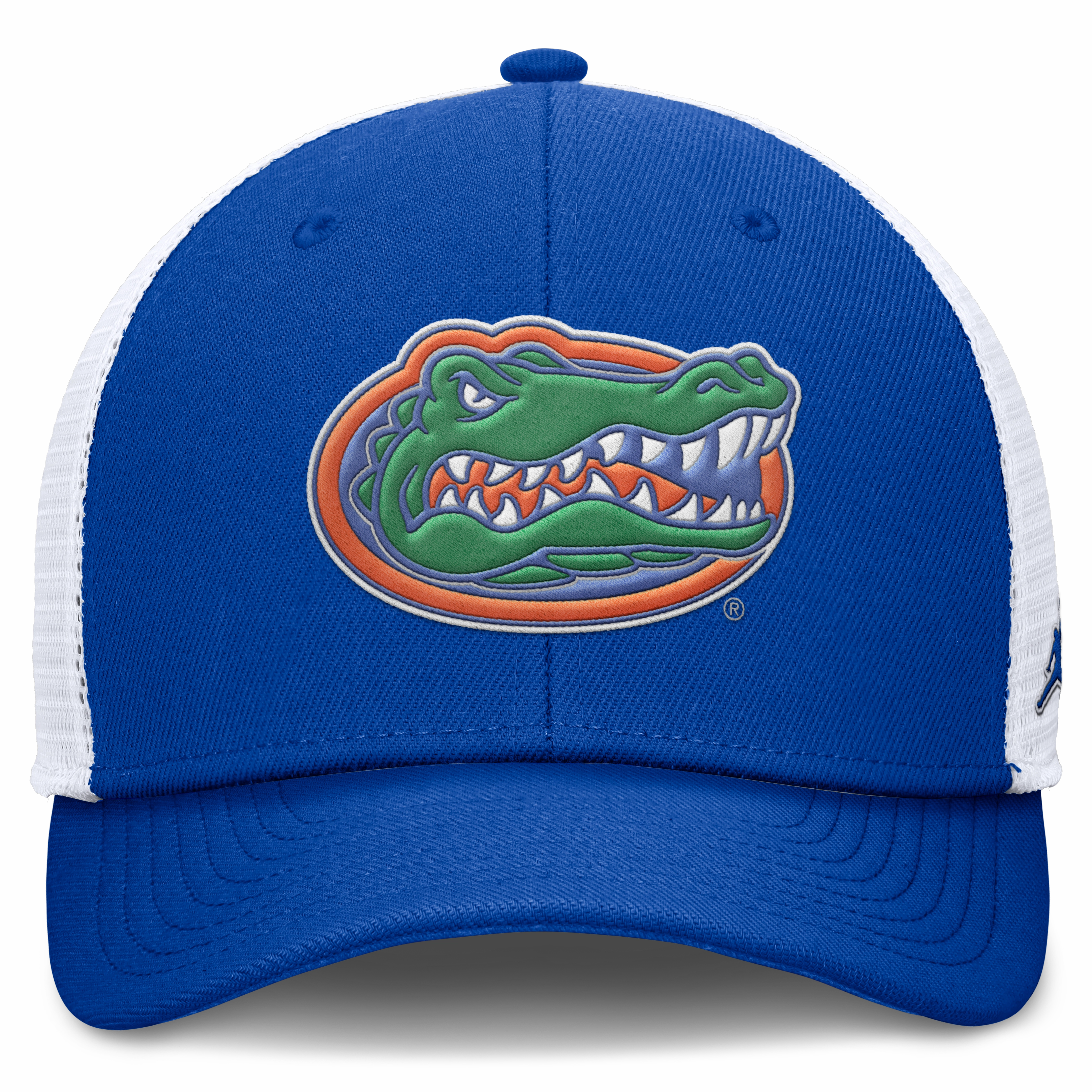 Florida Gators Jumpman Club Blue Adjustable Snapback Trucker Hat