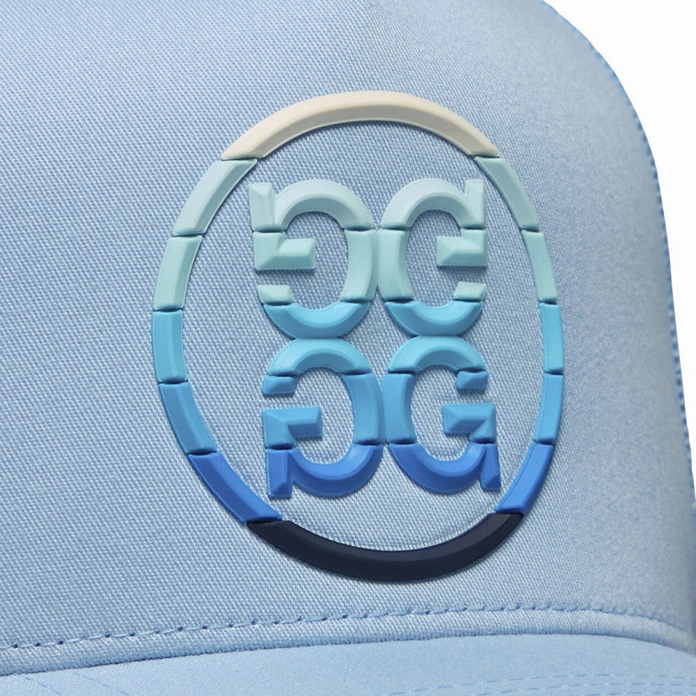 Gfore Gradient Circle G's Cotton Twill Trucker Golf Cap Baja - SP25 Men