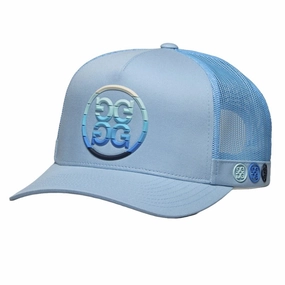 Gfore Gradient Circle G's Cotton Twill Trucker Golf Cap Baja - SP25 Men