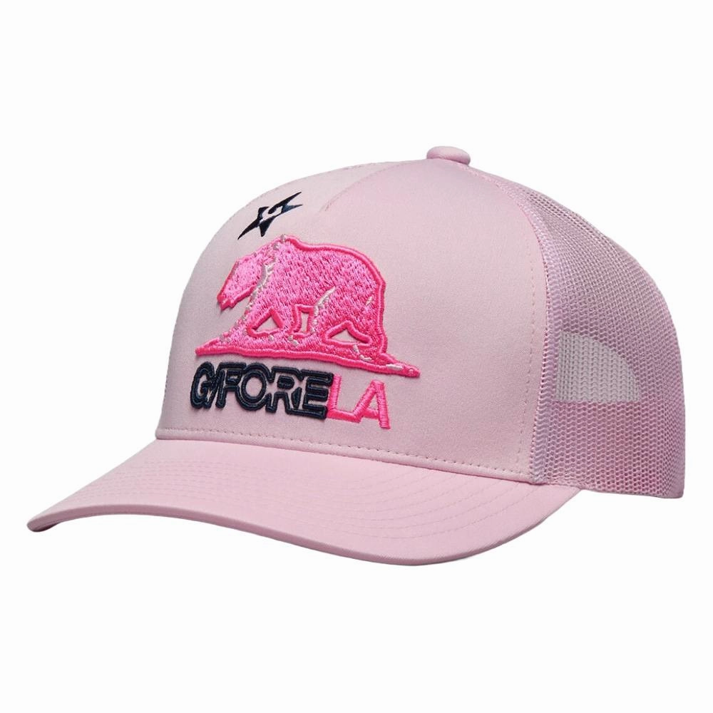 Gfore LA Trucker Golf Cap Blush - SP25 Women