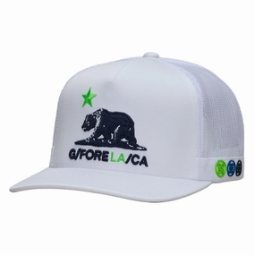 Gfore LA Trucker Golf Cap Snow - SP25 Men