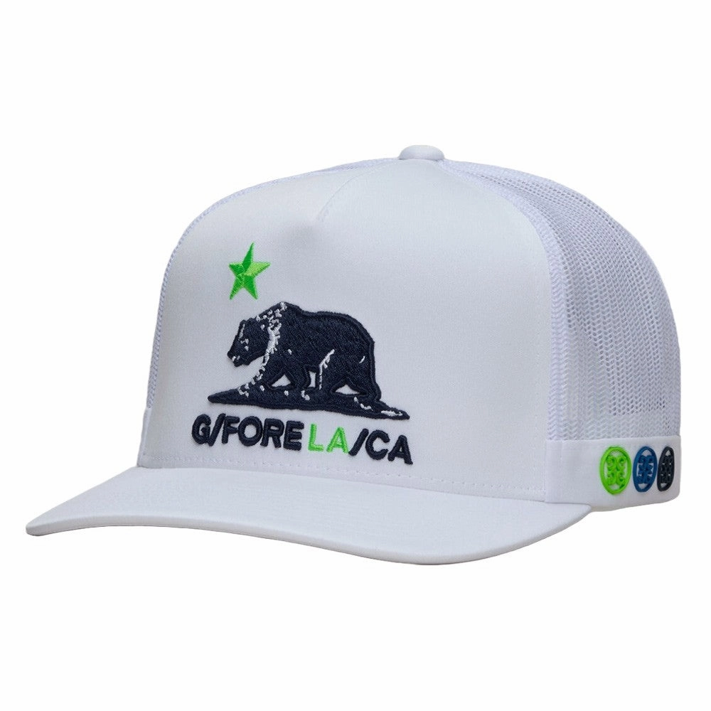 Gfore LA Trucker Golf Cap Snow - SP25 Men