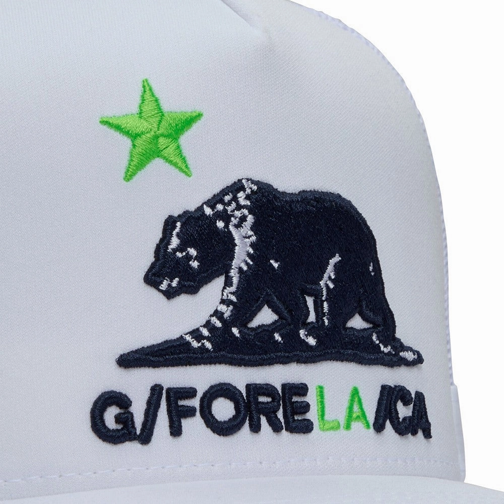Gfore LA Trucker Golf Cap Snow - SP25 Men