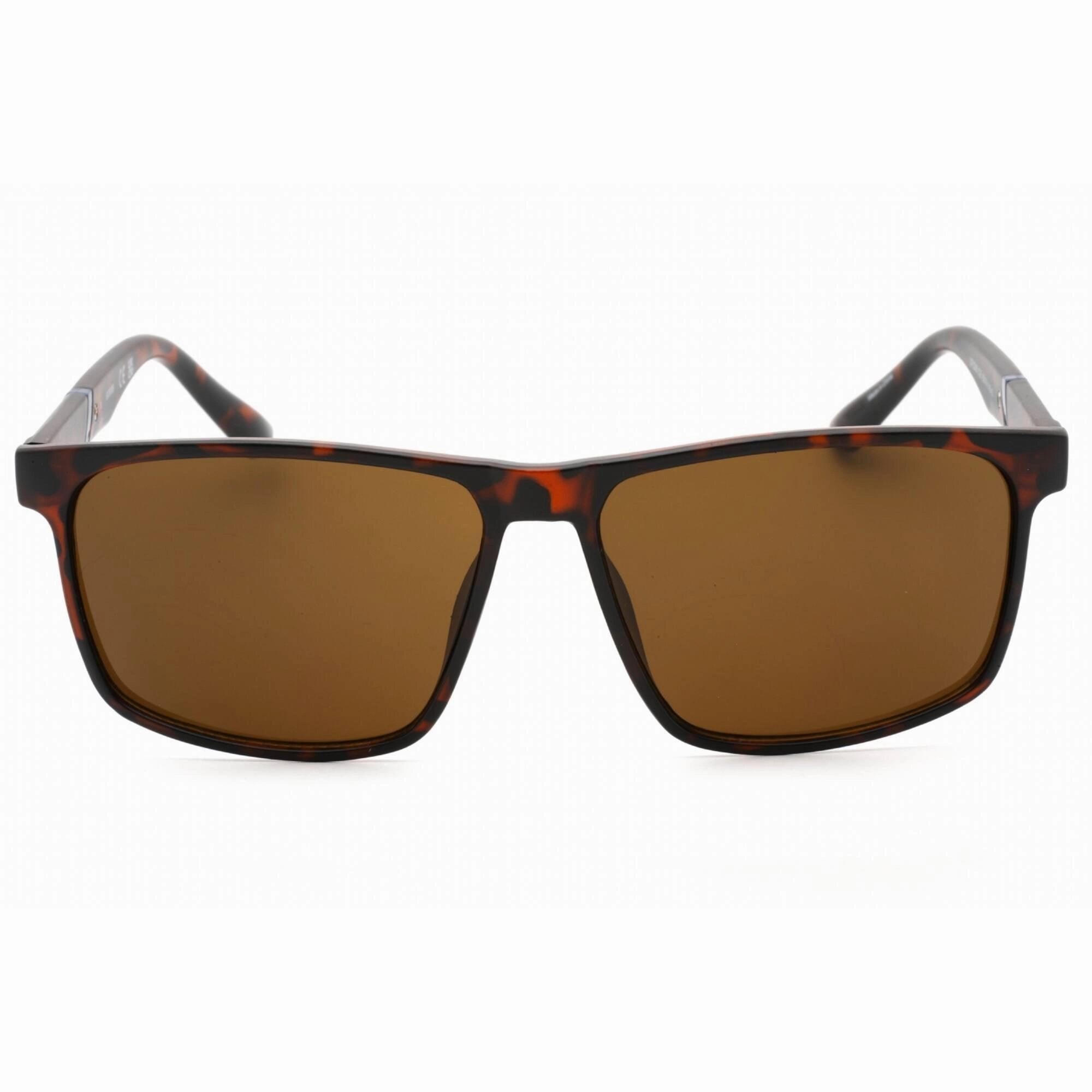 Guess Factory Men's Sunglasses - Dark Havana Full Rim Square Shape Frame | GF0255 52E
