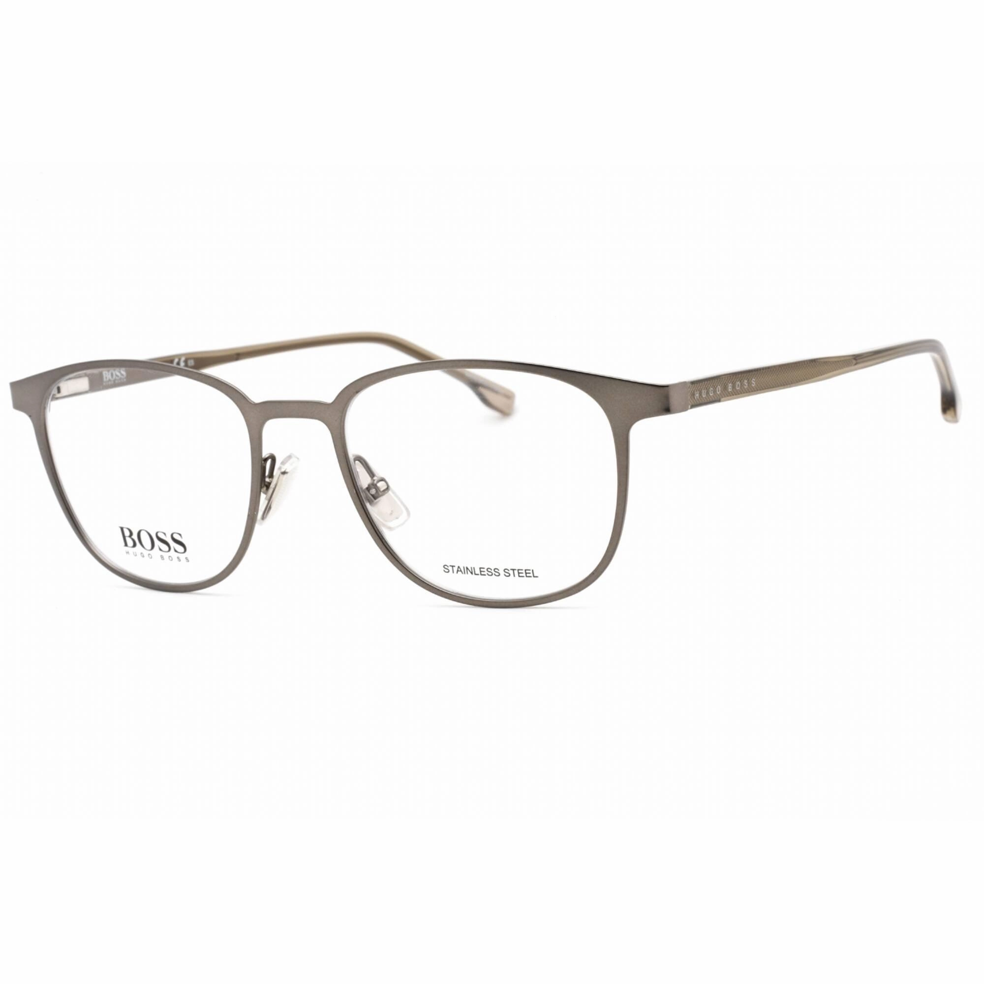 Hugo Boss Men's Eyeglasses - Semi Matte Dark Ruthenium Metal Frame | BOSS 1088 0R80 00