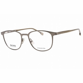 Hugo Boss Men's Eyeglasses - Semi Matte Dark Ruthenium Metal Frame | BOSS 1088 0R80 00