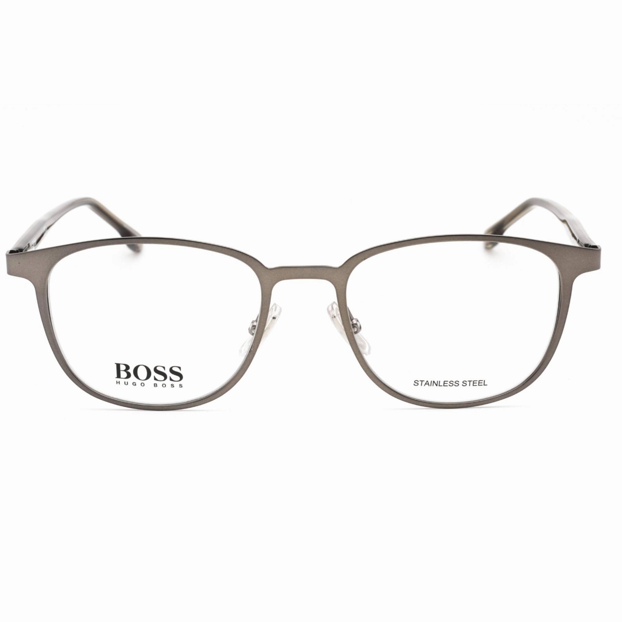 Hugo Boss Men's Eyeglasses - Semi Matte Dark Ruthenium Metal Frame | BOSS 1088 0R80 00