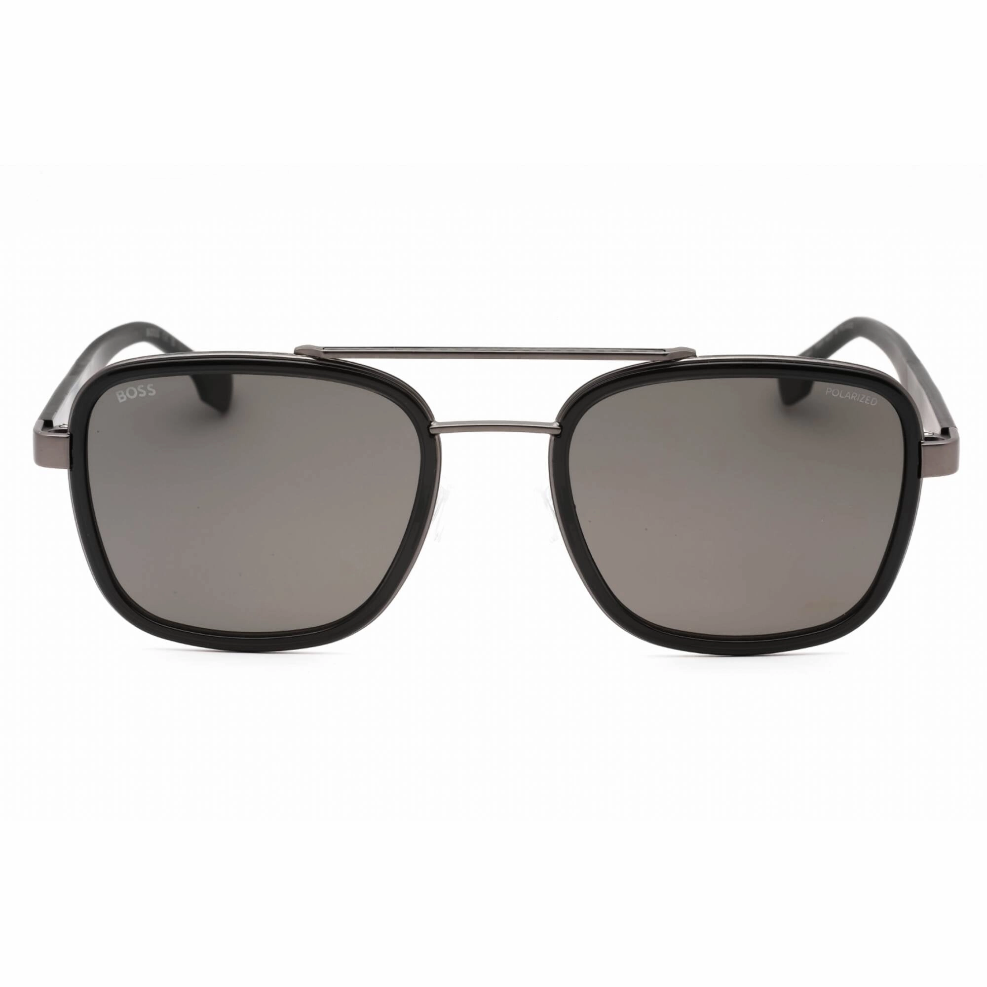 Hugo Boss Men's Sunglasses - Dark Ruthenium Grey Full Rim Frame | BOSS 1486/S 0PTA M9