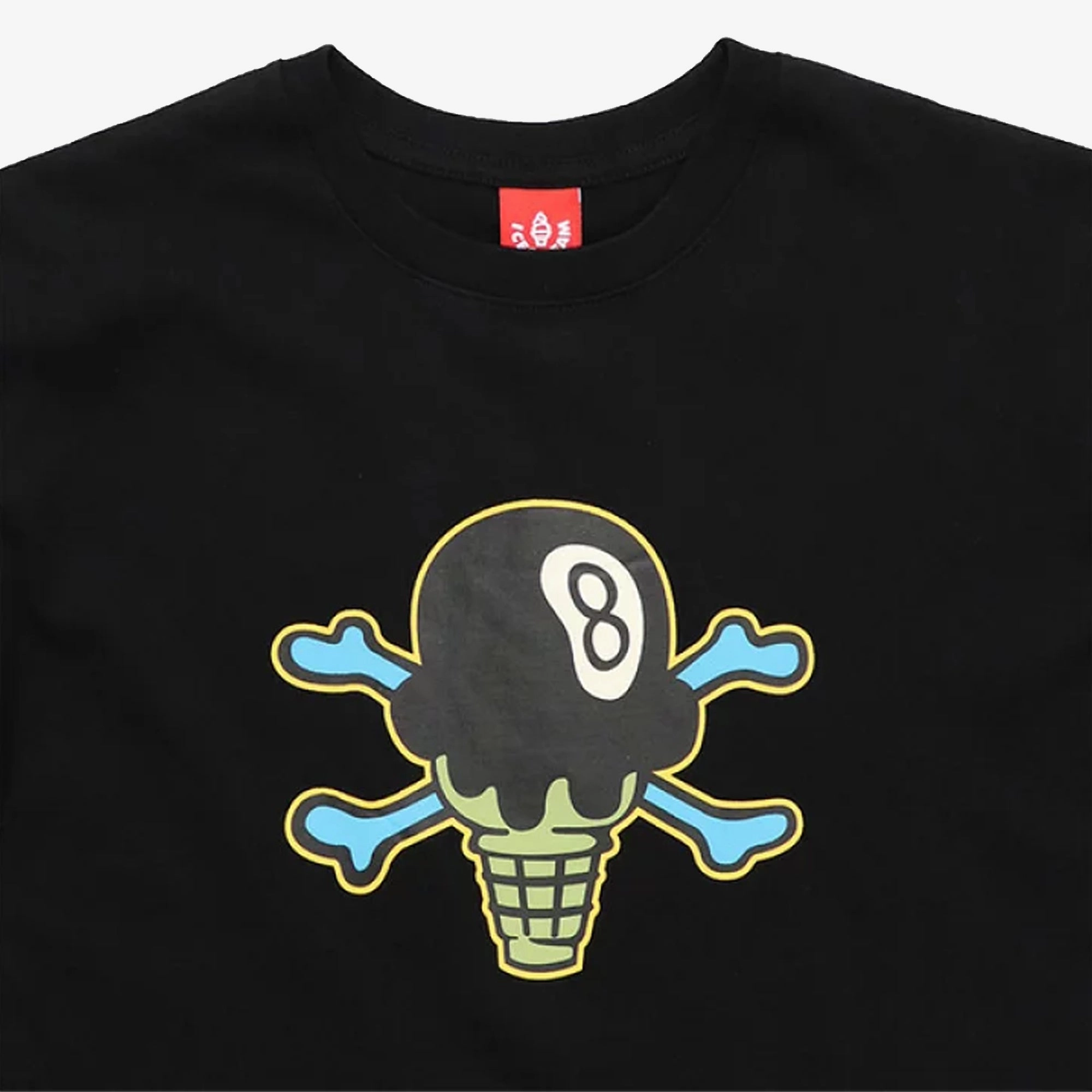 Icecream | 8 BALL S/S TEE { BLACK
