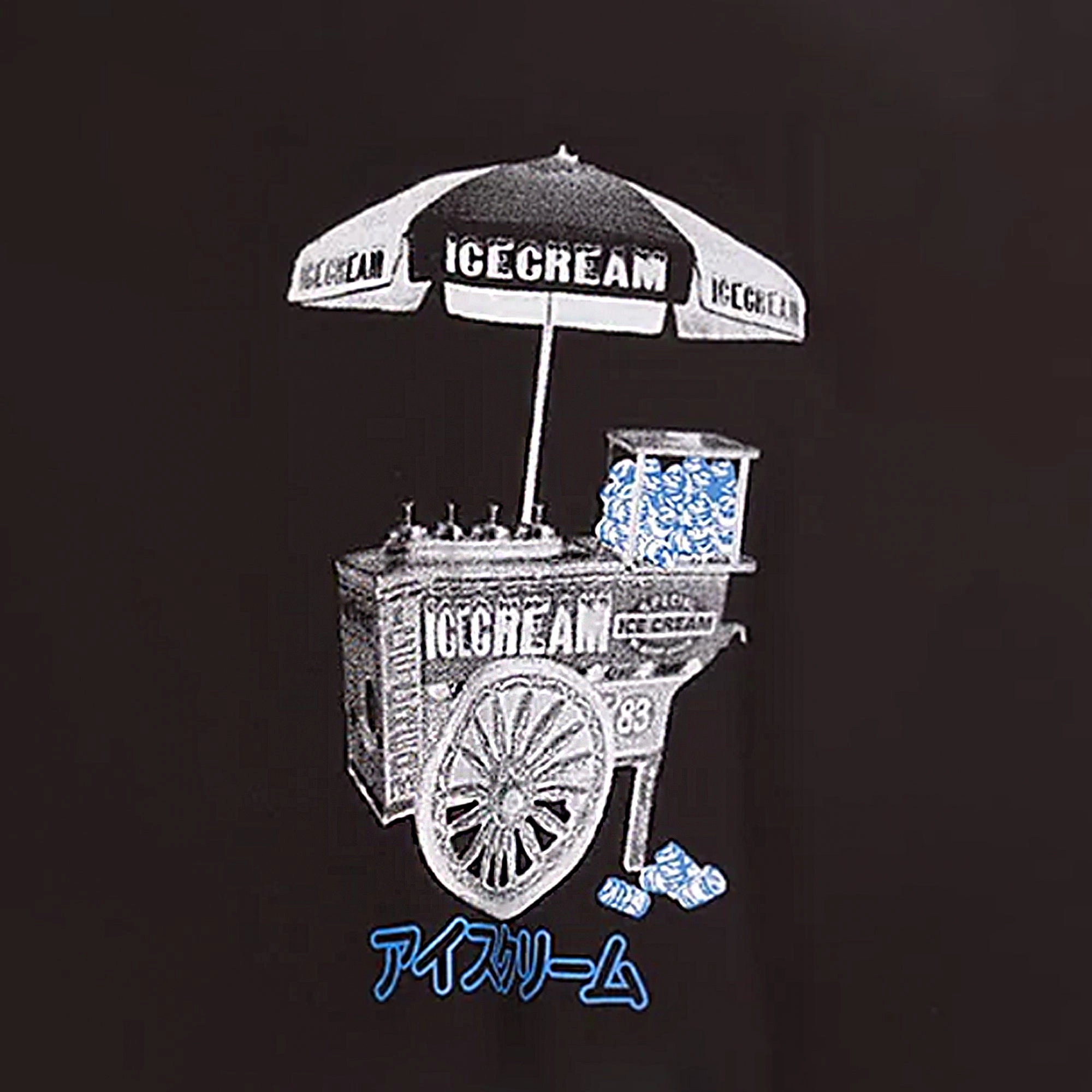 Icecream | CART SS KNIT { BLACK