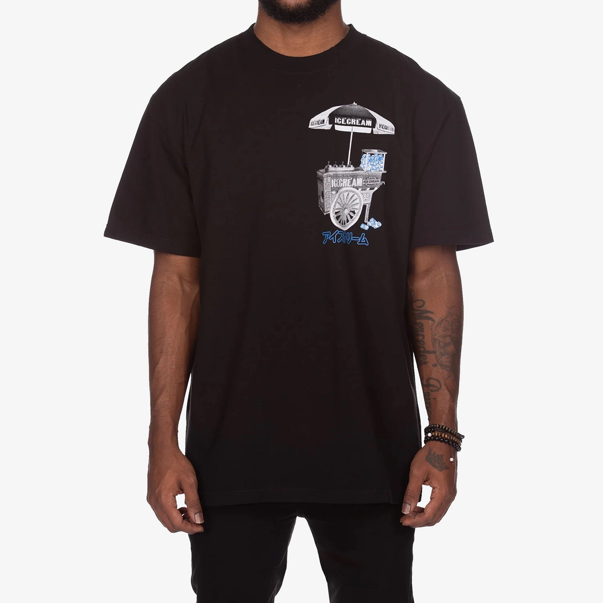 Icecream | CART SS KNIT { BLACK