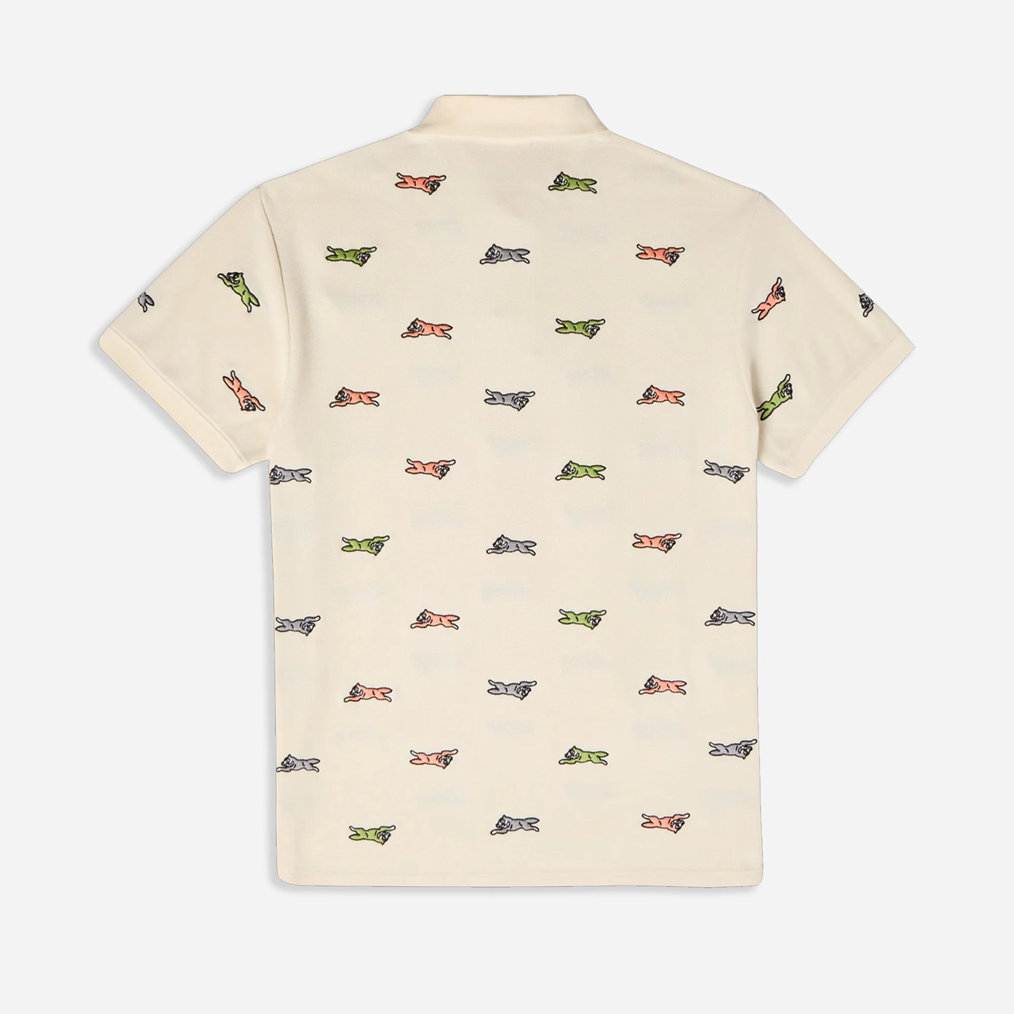 Icecream | CYAN S/S POLO { ANTIQUE WHITE