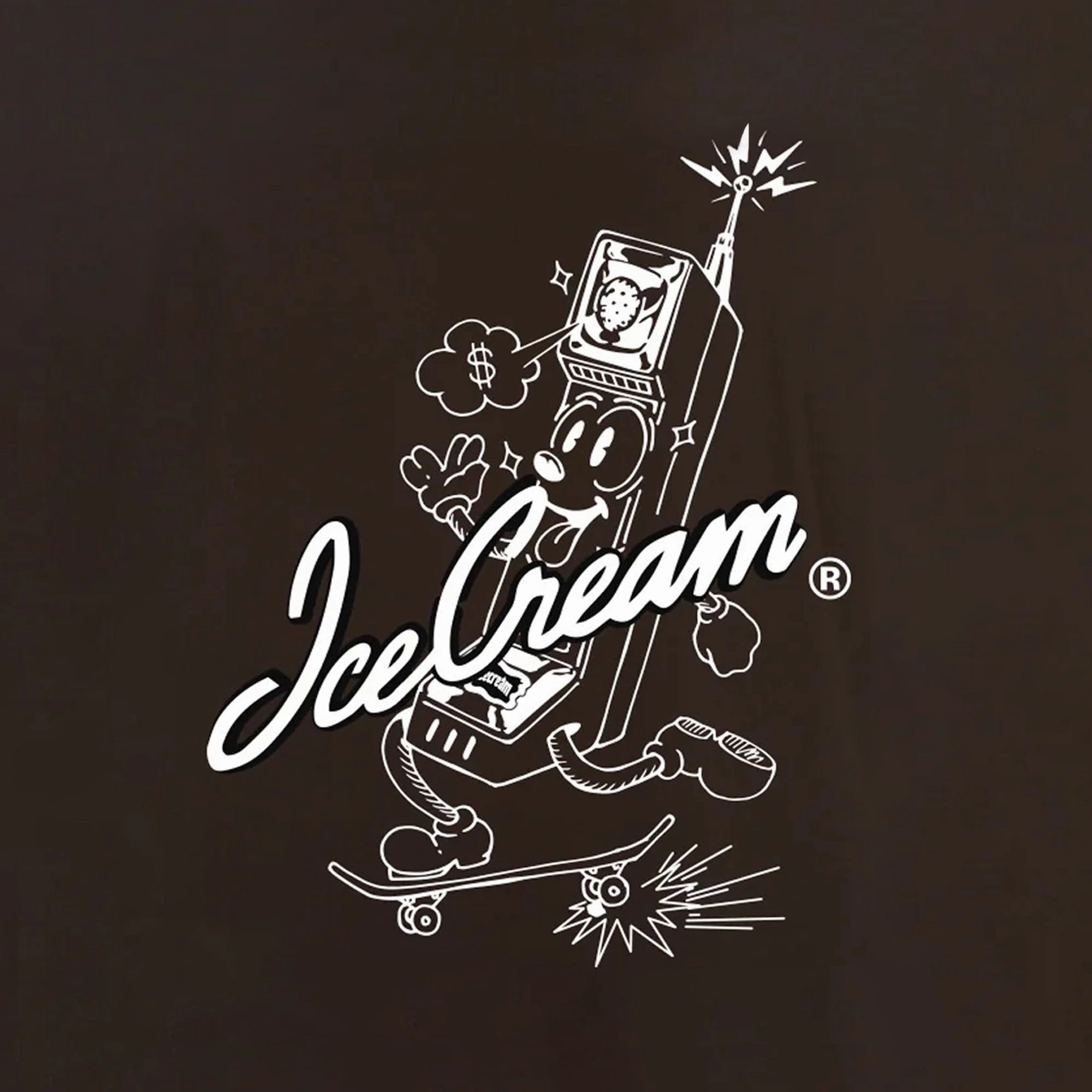 Icecream | KICK ROCKS SS TEE { BLACK