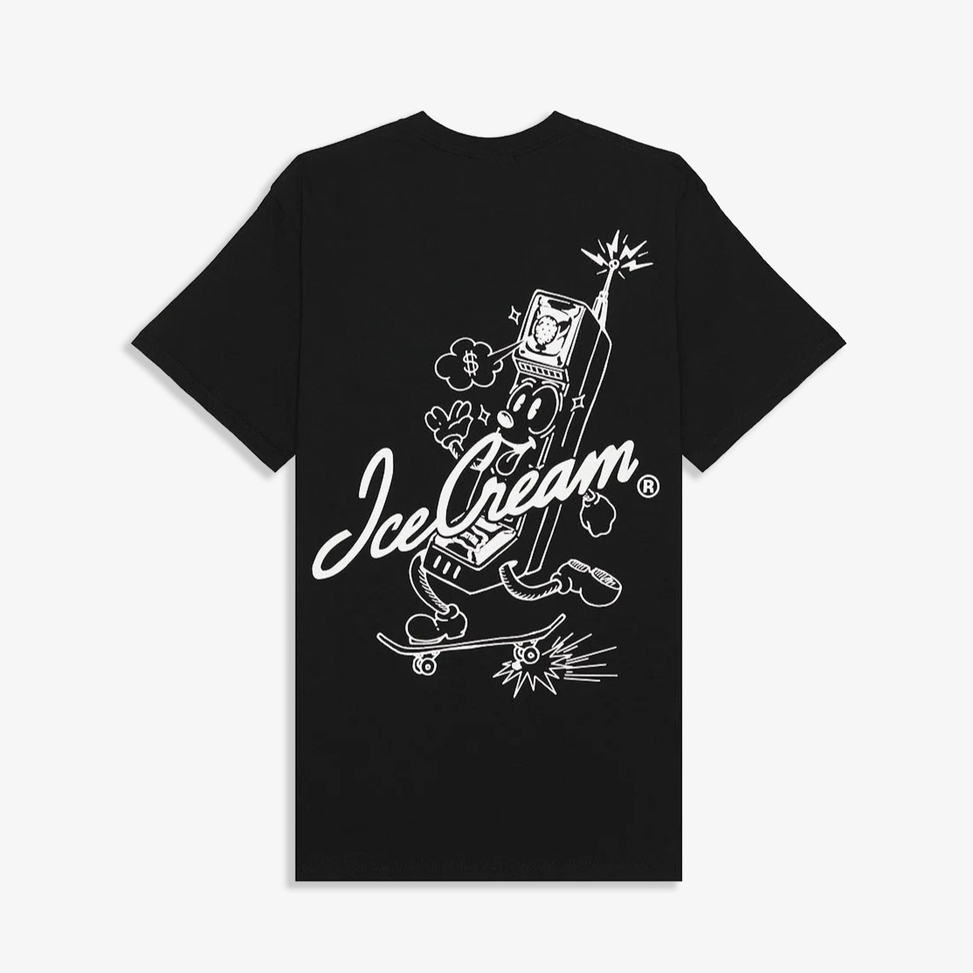Icecream | KICK ROCKS SS TEE { BLACK