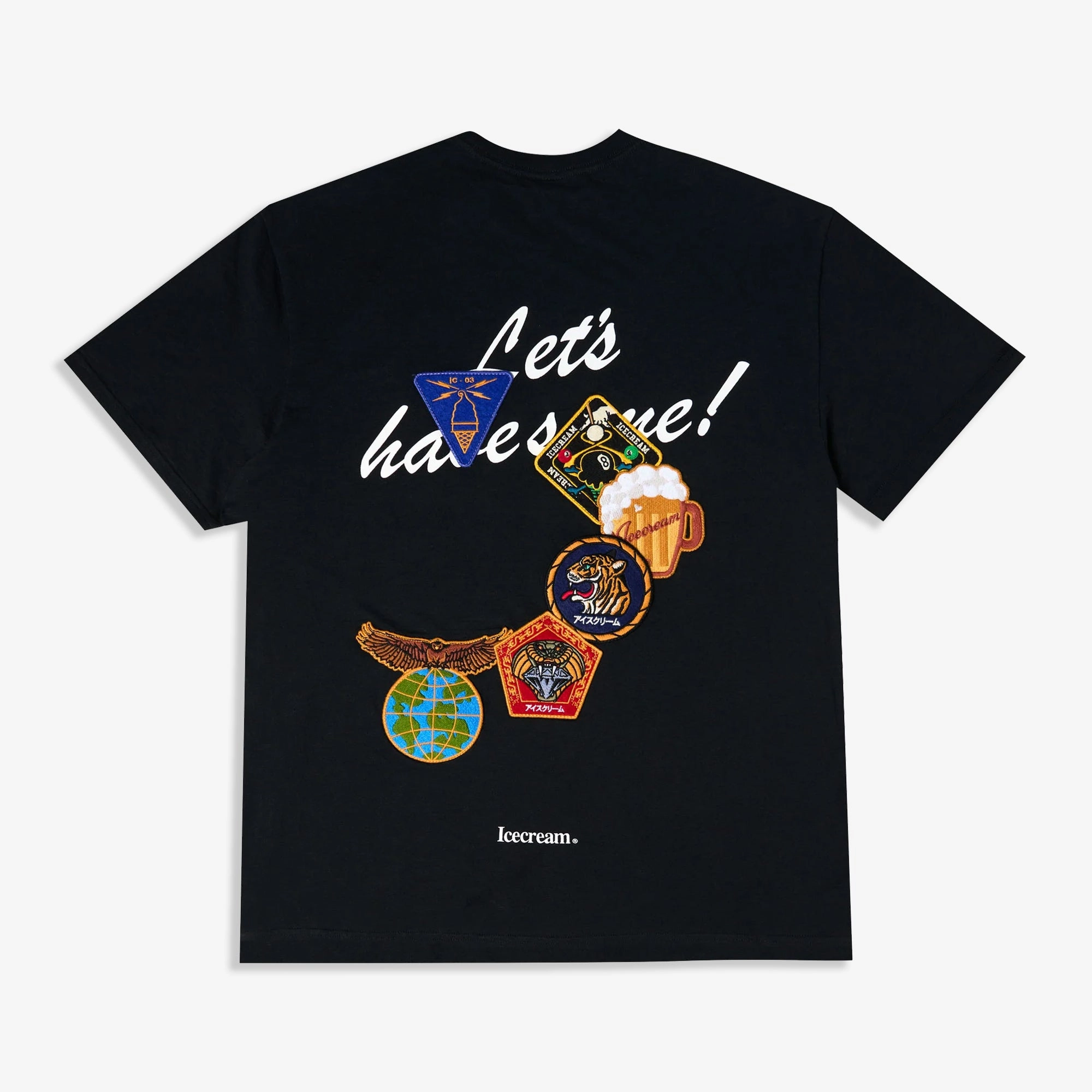 Icecream | PATCHES S/S KNIT { STRETCH LIMO