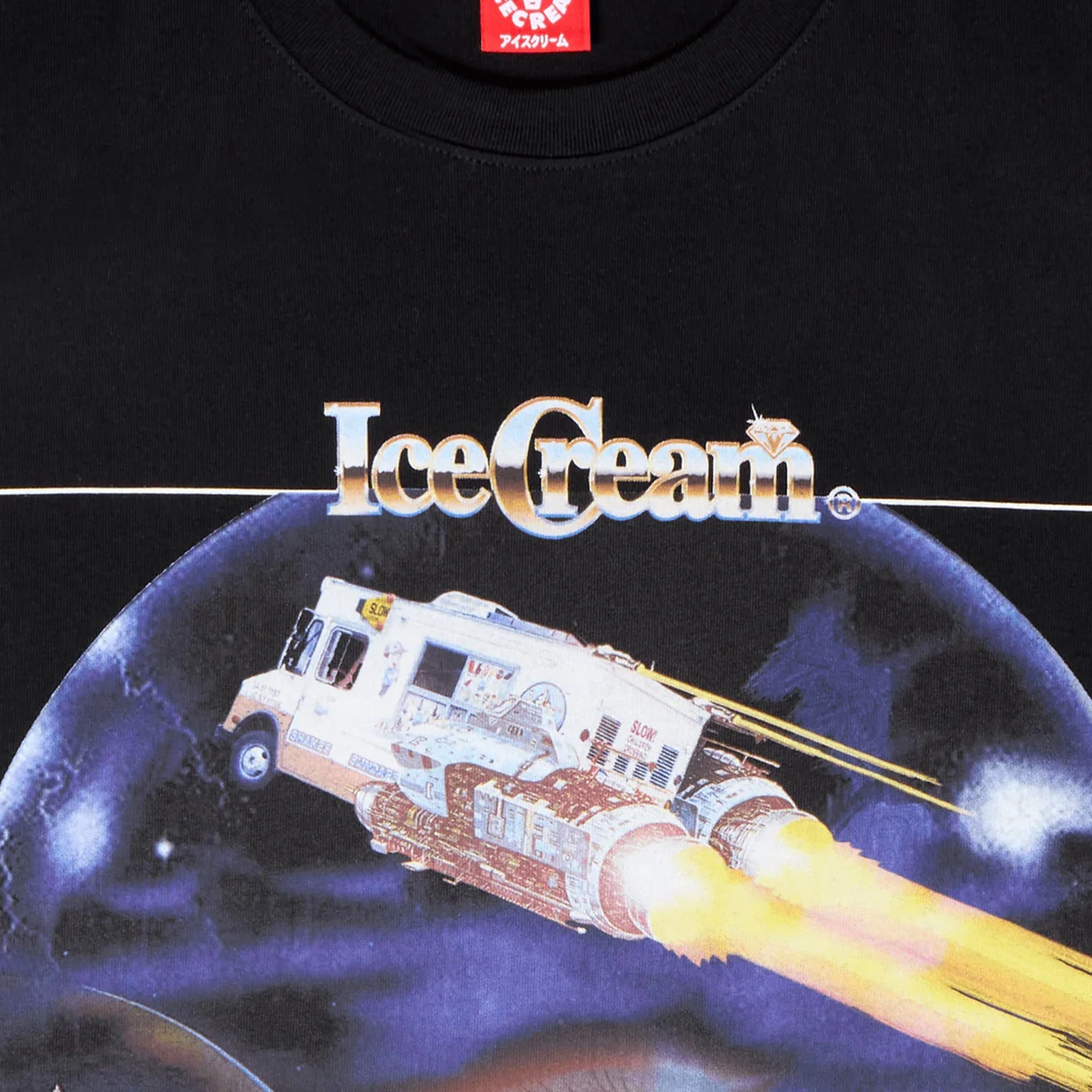 Icecream | STAR CONES S/S TEE { BLACK