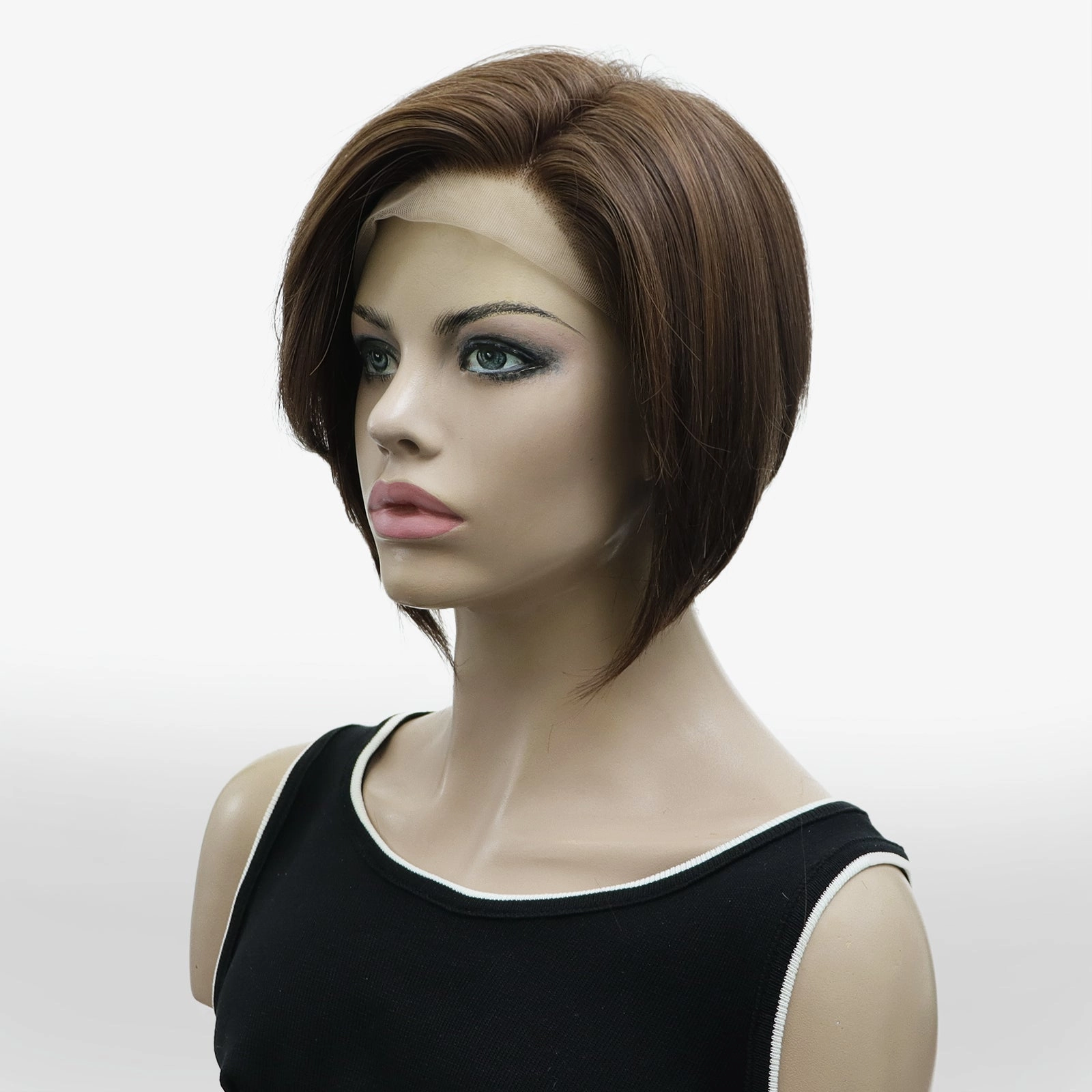 Imstyle Felicia light brown with side part lace front big volum 20s vibe