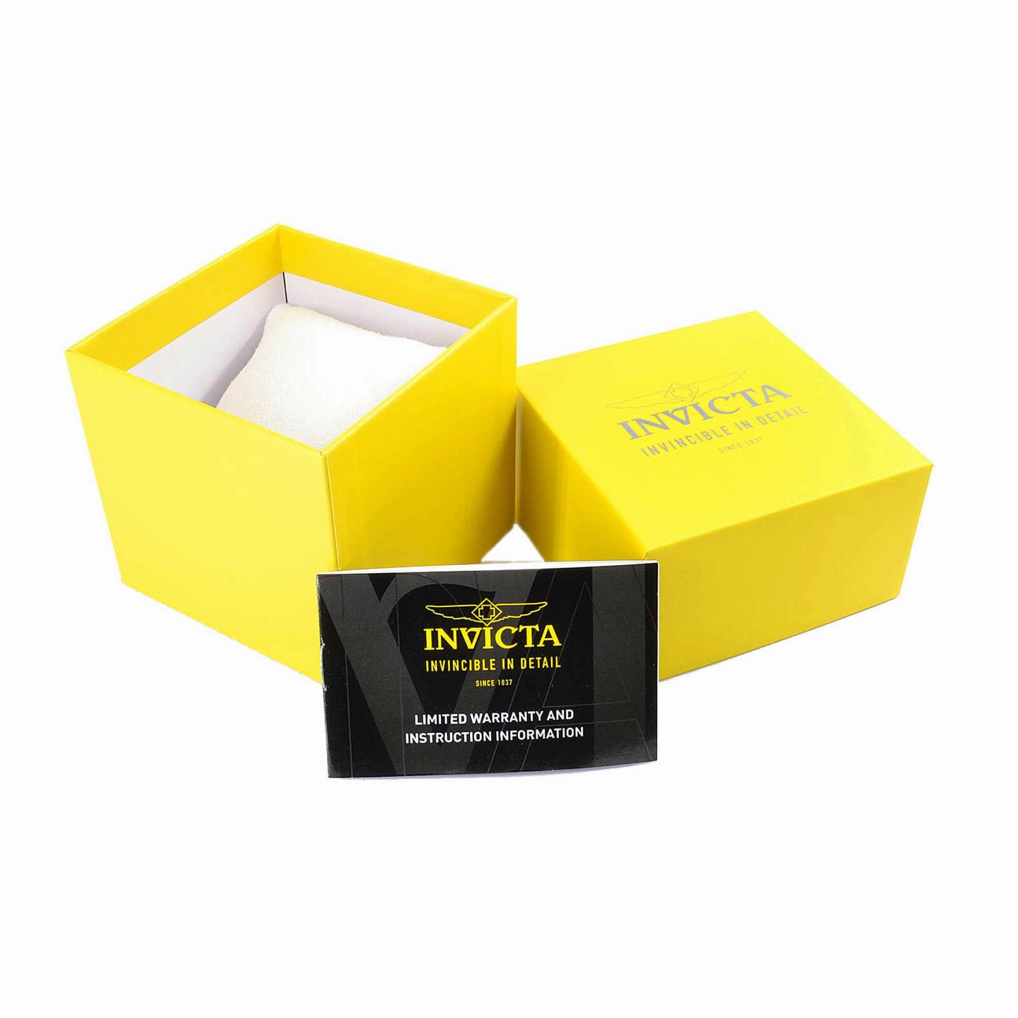 Invicta Men's Quartz Watch - Pro Diver Black Dial Yellow Gold Bracelet 8936OB