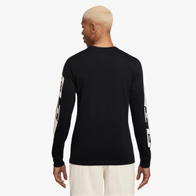 JORDAN | MVP LONG-SLEEVE T-SHIRT { BLACK/SAIL/SAIL