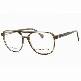Kenneth Cole New York Men's Eyeglasses - Dark Green/Other Aviator Frame | KC0350 098