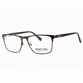 Kenneth Cole Reaction Men's Eyeglasses - Full Rim Matte Dark Brown Frame | KC0902 049
