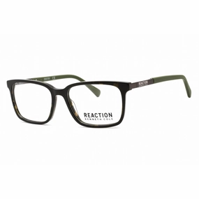 Kenneth Cole Reaction Men's Eyeglasses - Shiny Dark Green Plastic Frame | KC0825 096