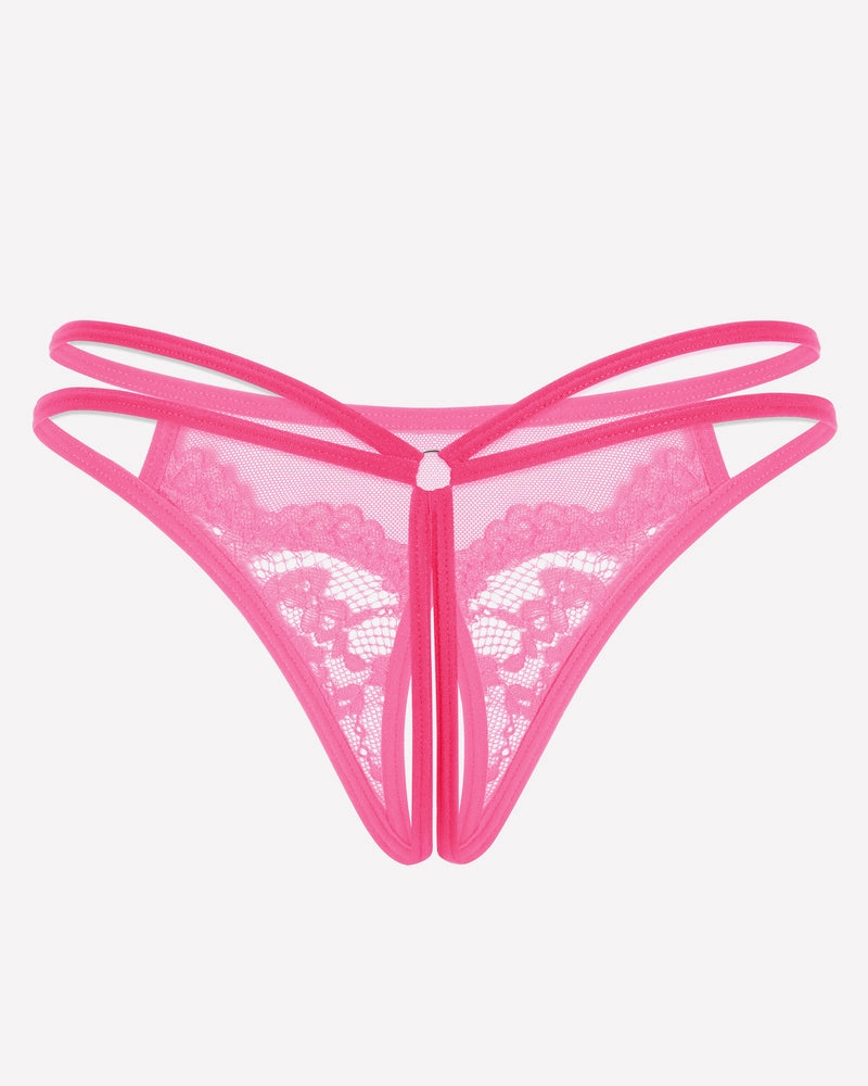 Lace Floral Lace Briefs G-String