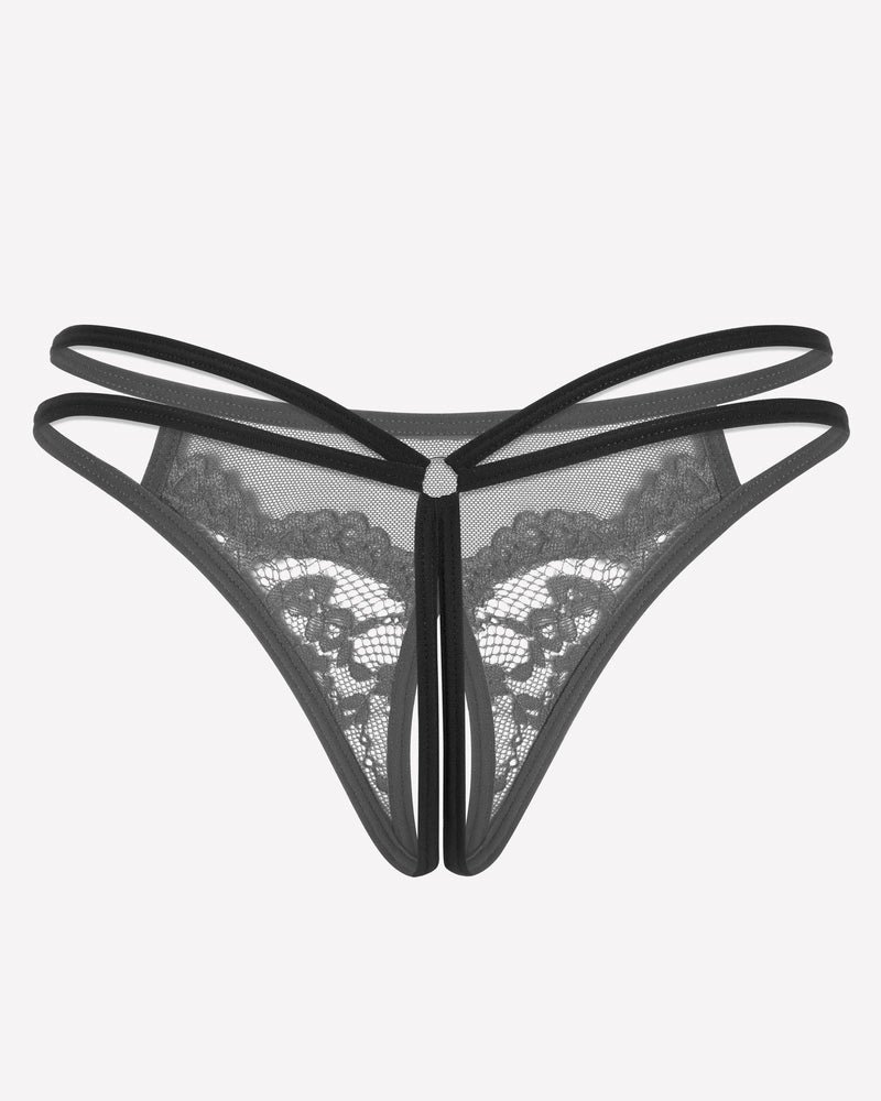 Lace Floral Lace Briefs G-String