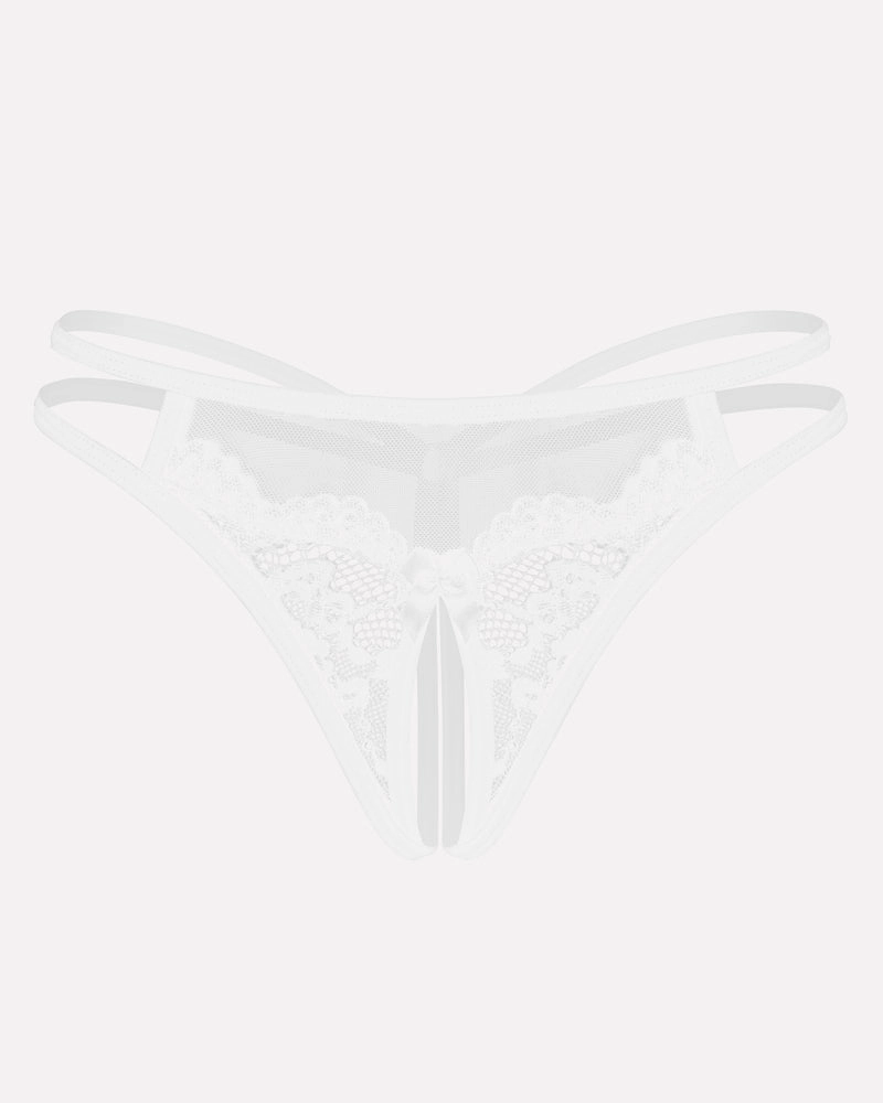Lace Floral Lace Briefs G-String