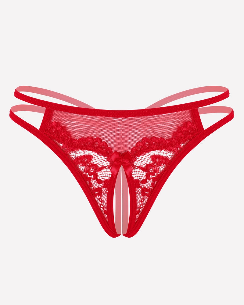 Lace Floral Lace Briefs G-String