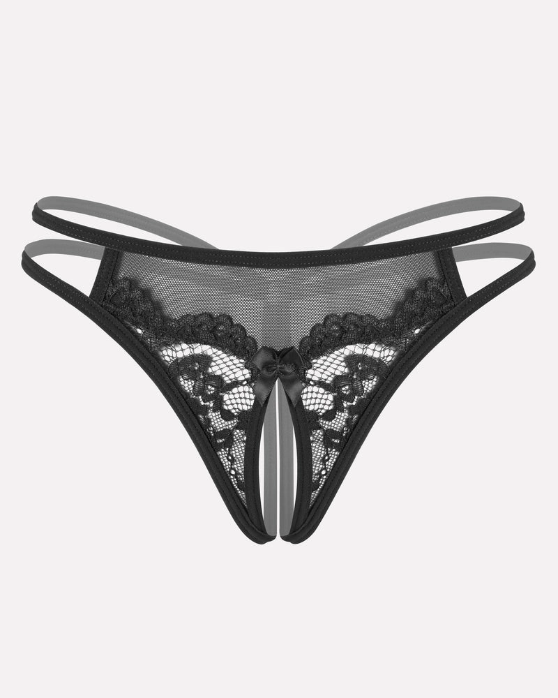 Lace Floral Lace Briefs G-String