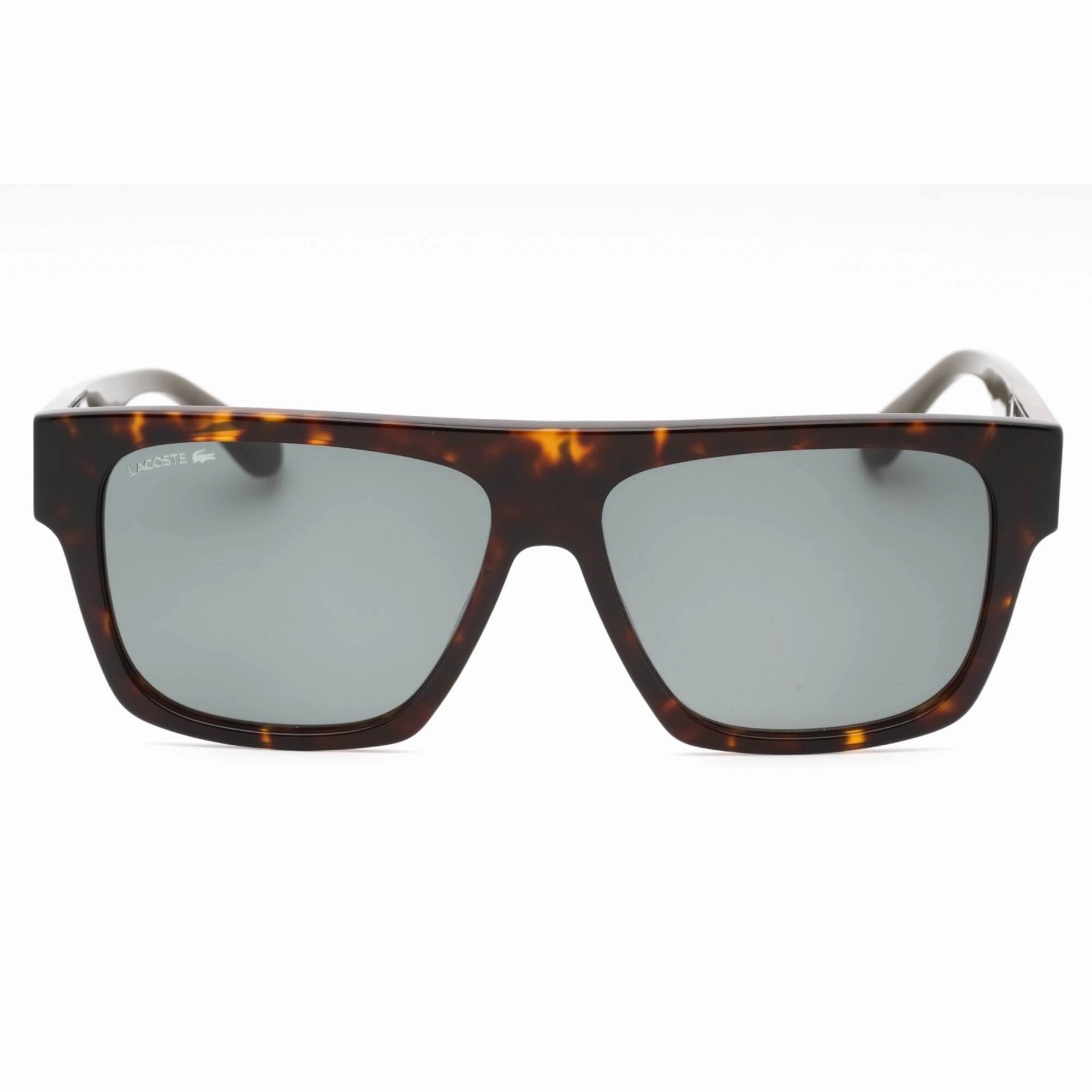 Lacoste Men's Sunglasses - Dark Havana Plastic Rectangular Full Rim Frame | L984S 230