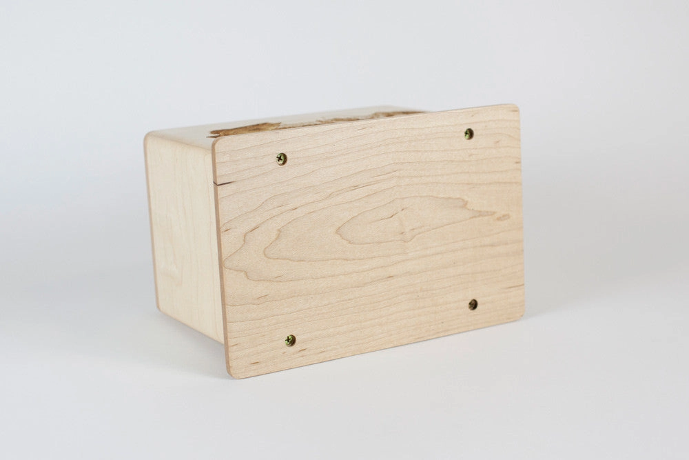 Laser Carved Wood Cremation Urn - Walleye Fish (Made in USA)
