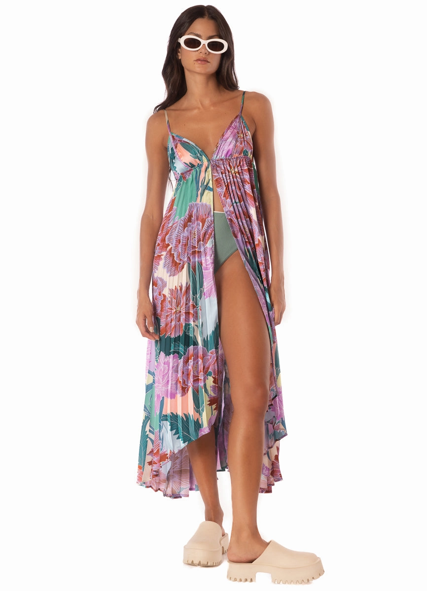Maaji Japanese Eden Parrot Long Dress
