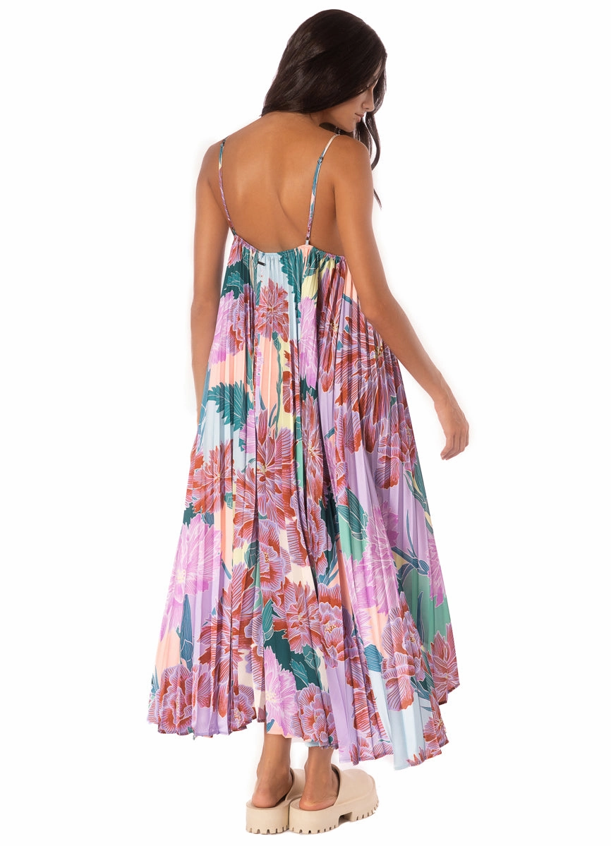 Maaji Japanese Eden Parrot Long Dress