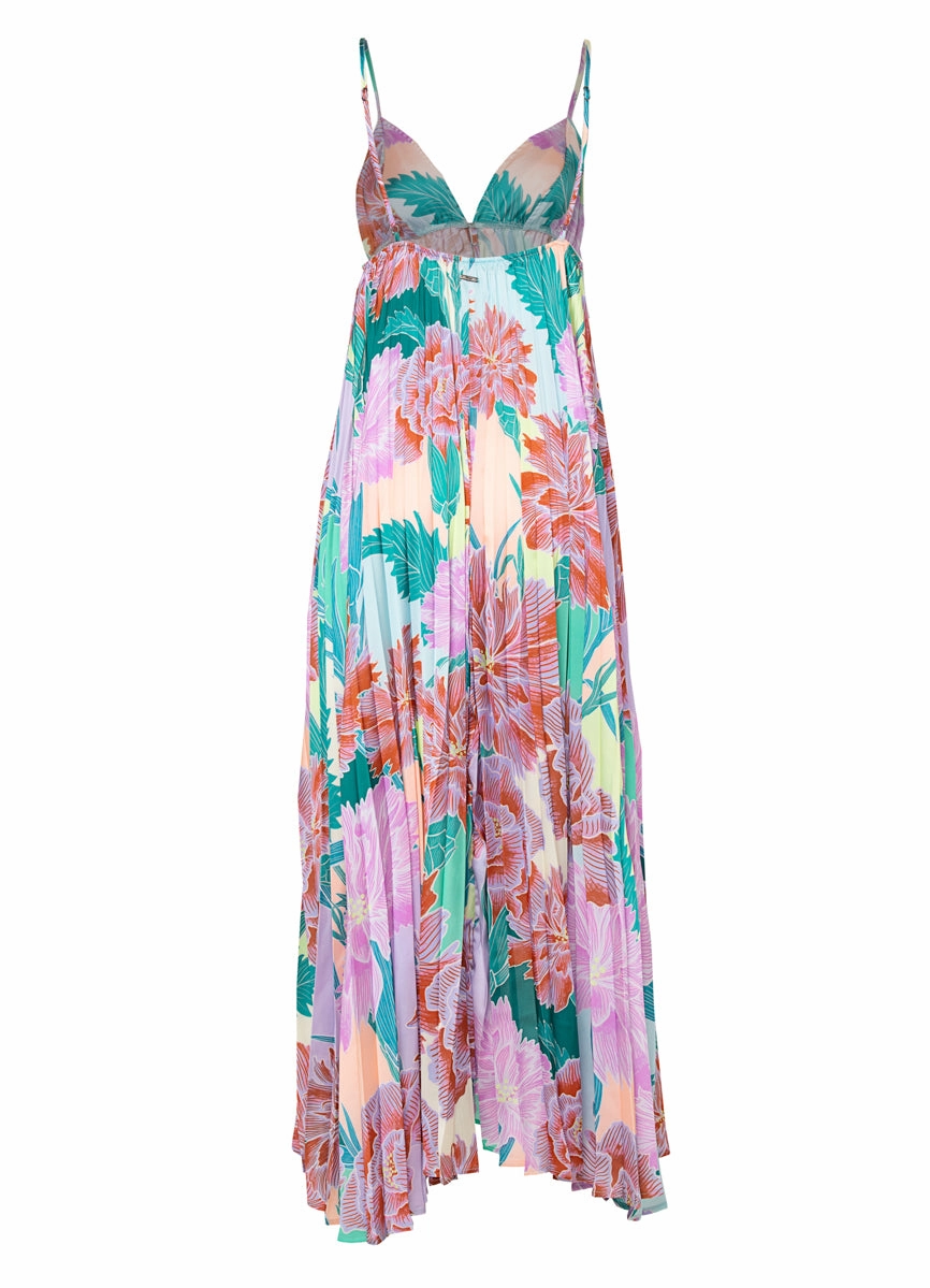 Maaji Japanese Eden Parrot Long Dress