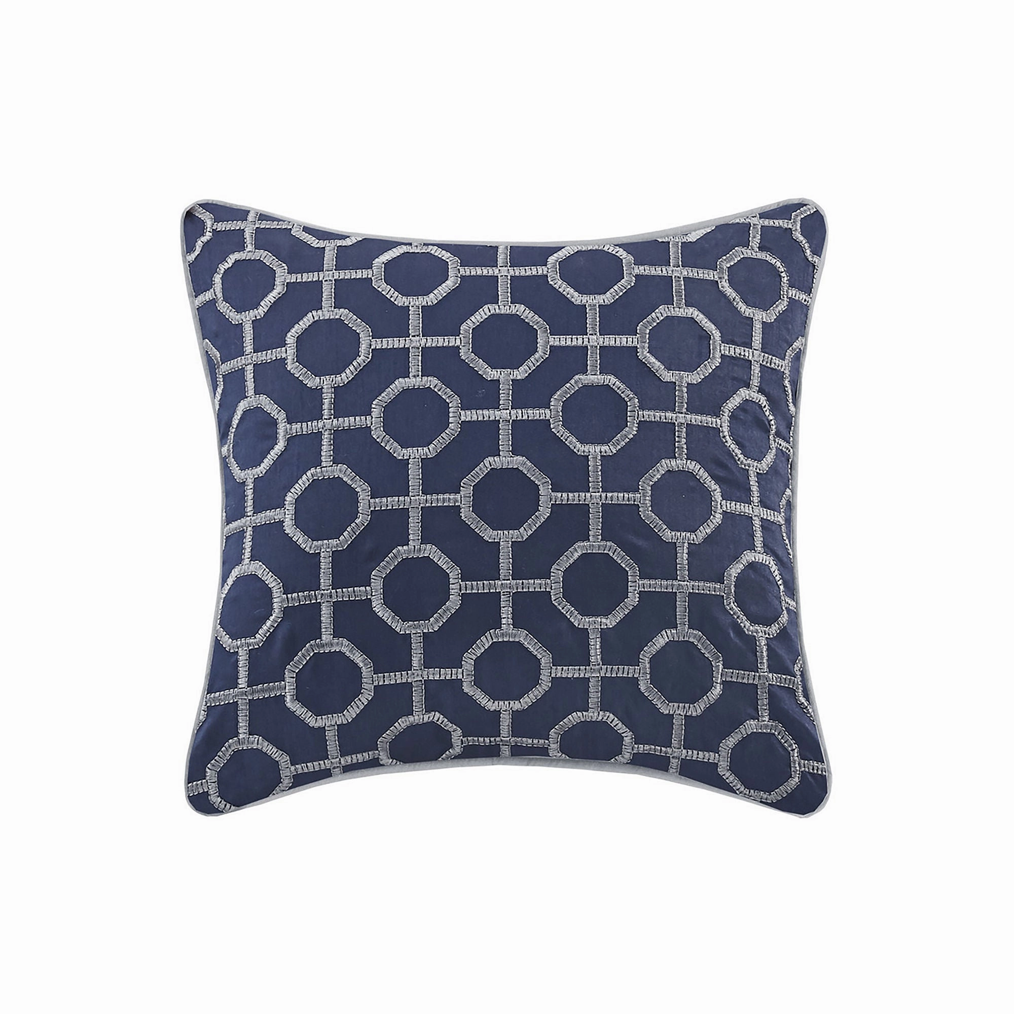 Madison Park Christian 4-Pc. Hypoallergenic Quilt Set - Navy